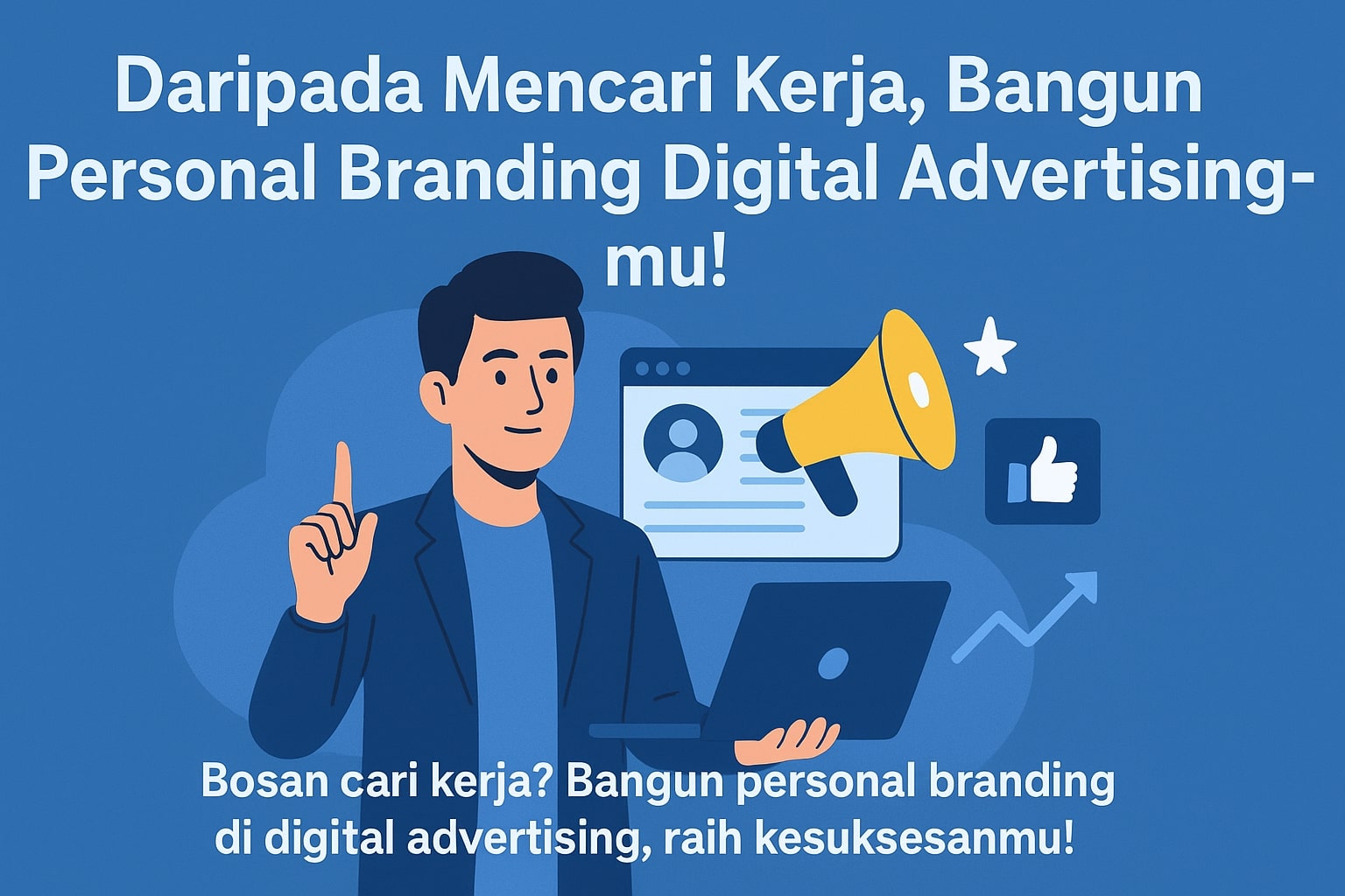 Daripada Mencari Kerja, Bangun Personal Branding Digital Advertising-mu!