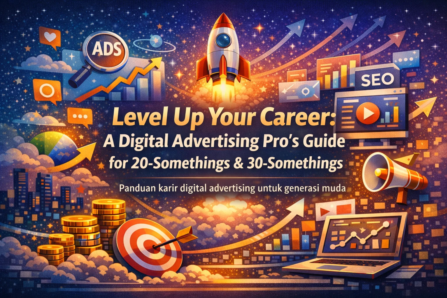 Level Up Your Career:  A Digital Advertising Pro's Guide for 20-Somethings & 30-Somethings