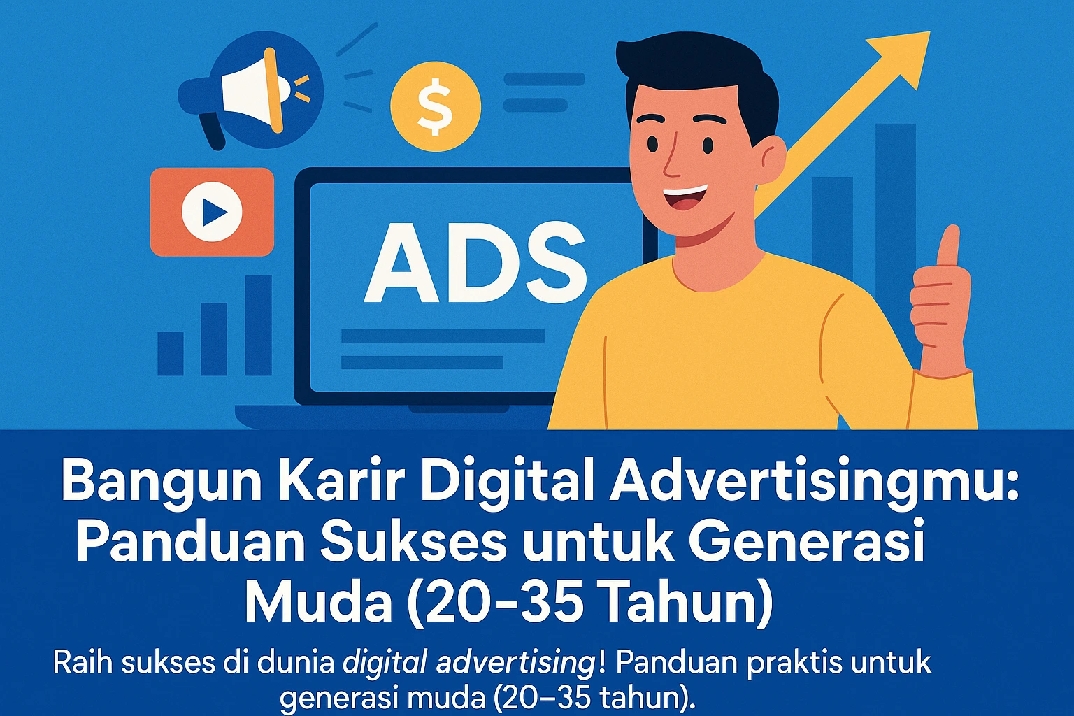 Bangun Karir Digital Advertisingmu: Panduan Sukses untuk Generasi Muda (20-35 Tahun)