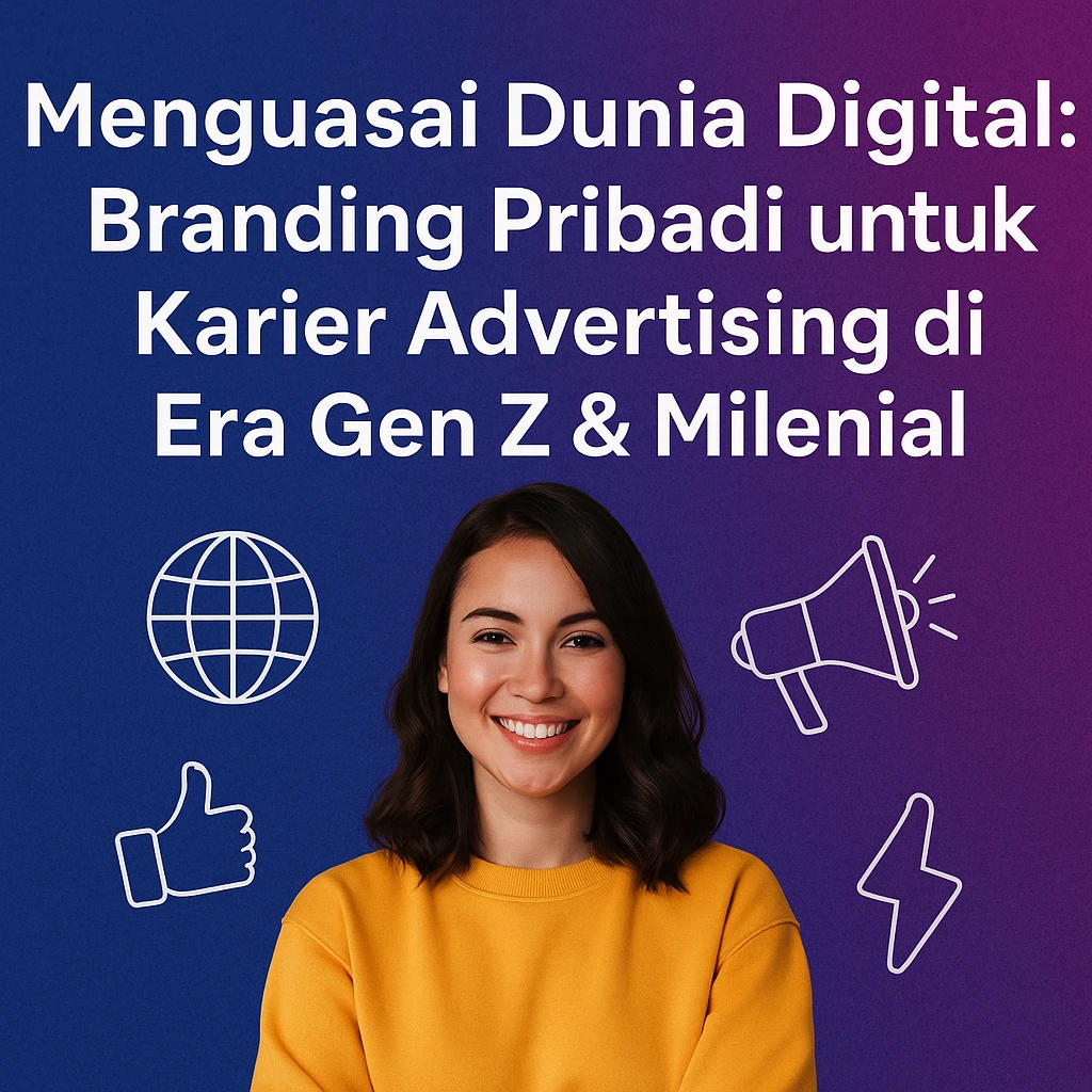 Menguasai Dunia Digital:  Branding Pribadi untuk Karier Advertising di Era Gen Z & Milenial