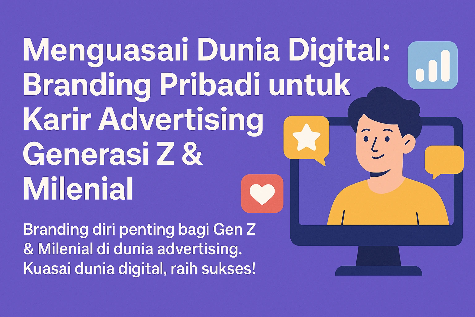 Menguasai Dunia Digital:  Branding Pribadi untuk Karir Advertising Generasi Z & Milenial