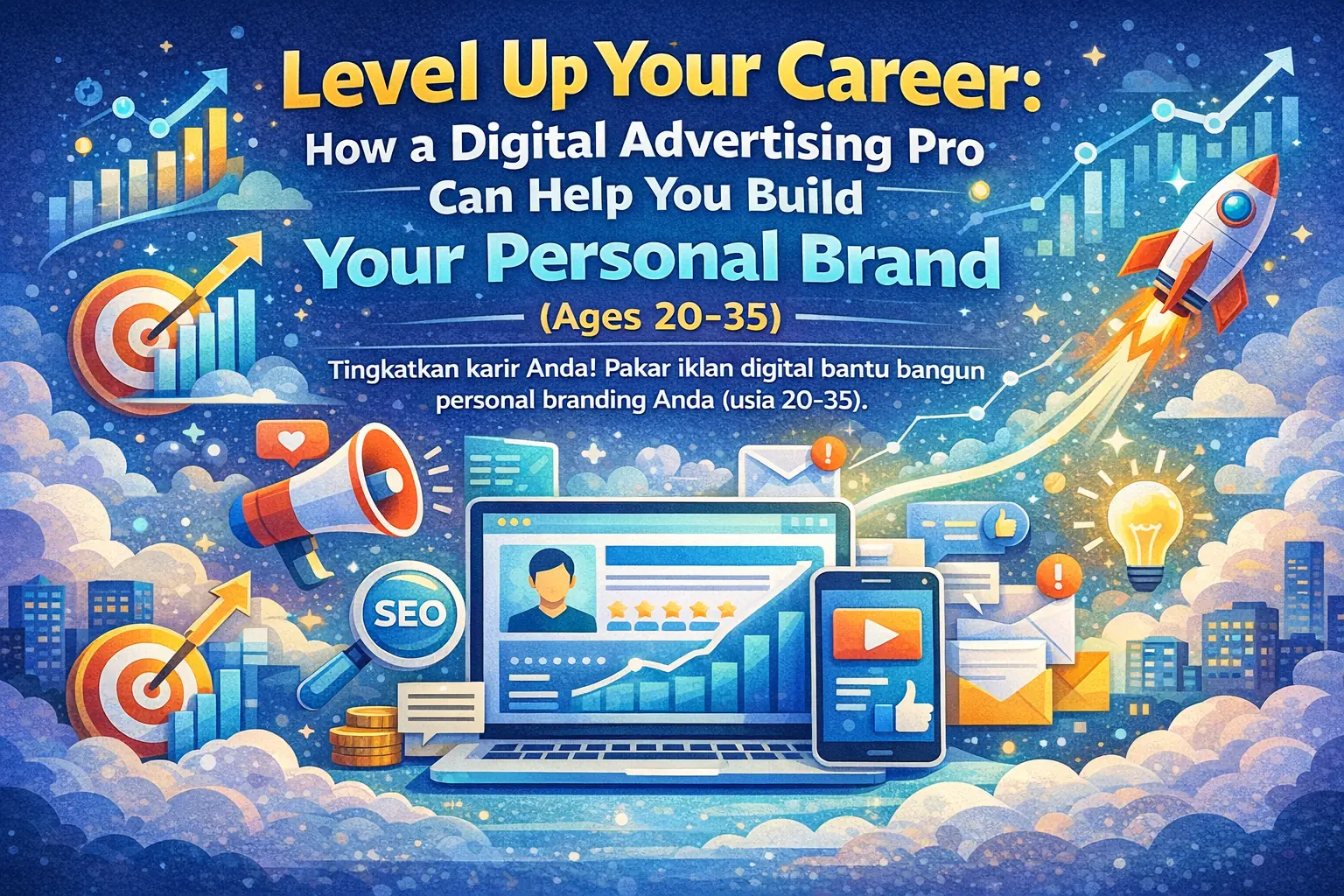 Level Up Your Career: How a Digital Advertising Pro Can Help You Build Your Personal Brand (Ages 20-35)