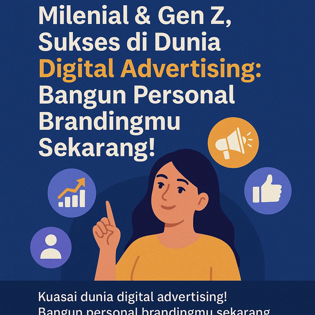 Milenial & Gen Z, Sukses di Dunia Digital Advertising: Bangun Personal Branding-mu Sekarang!