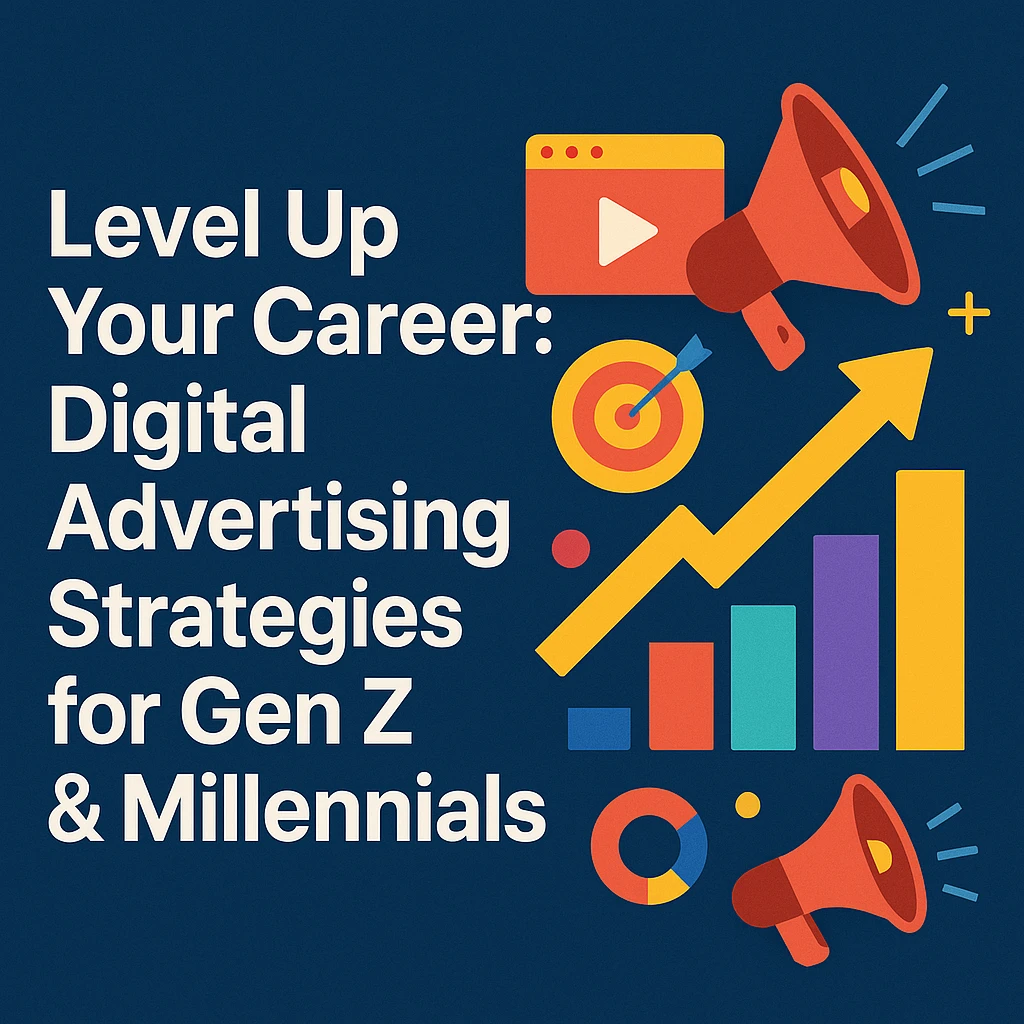 Level Up Your Career:  Digital Advertising Strategies for Gen Z & Millennials