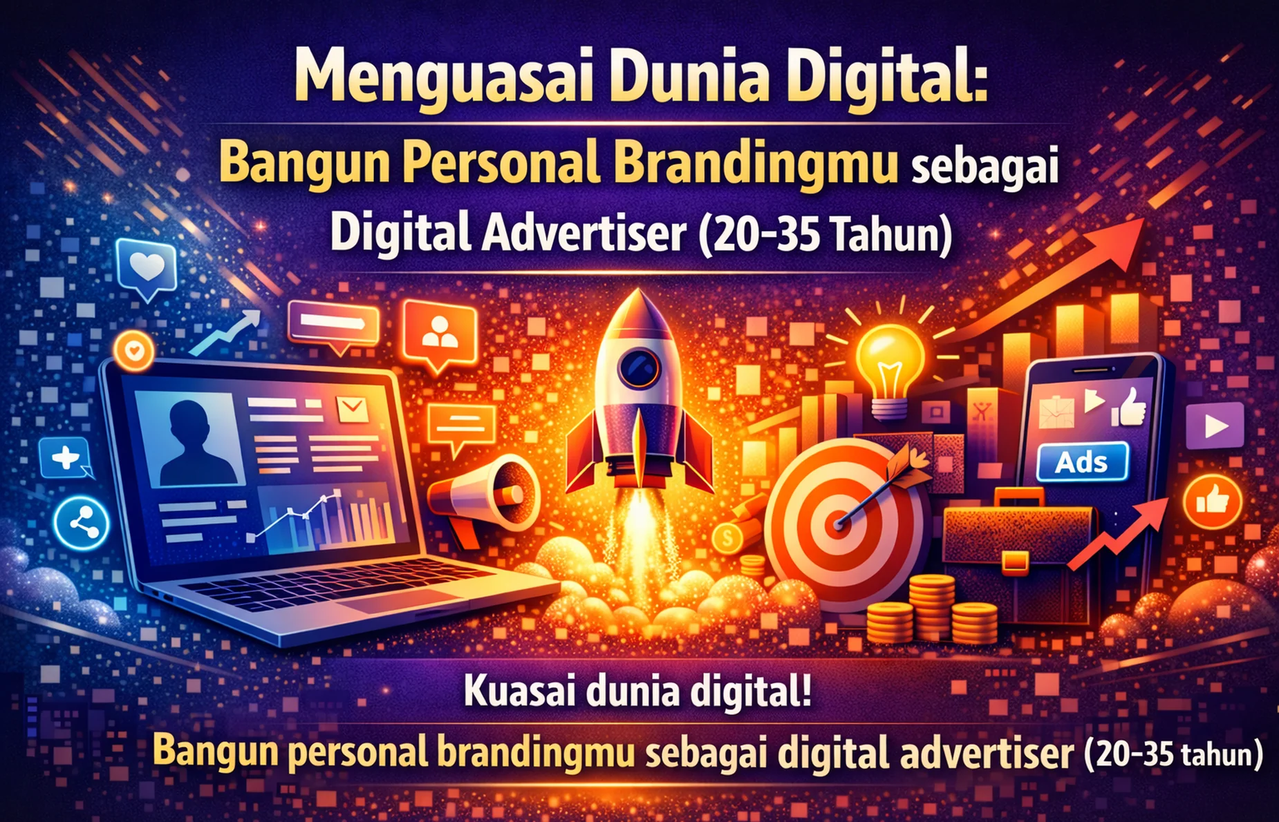 Menguasai Dunia Digital:  Bangun Personal Brandingmu sebagai Digital Advertiser (20-35 Tahun)