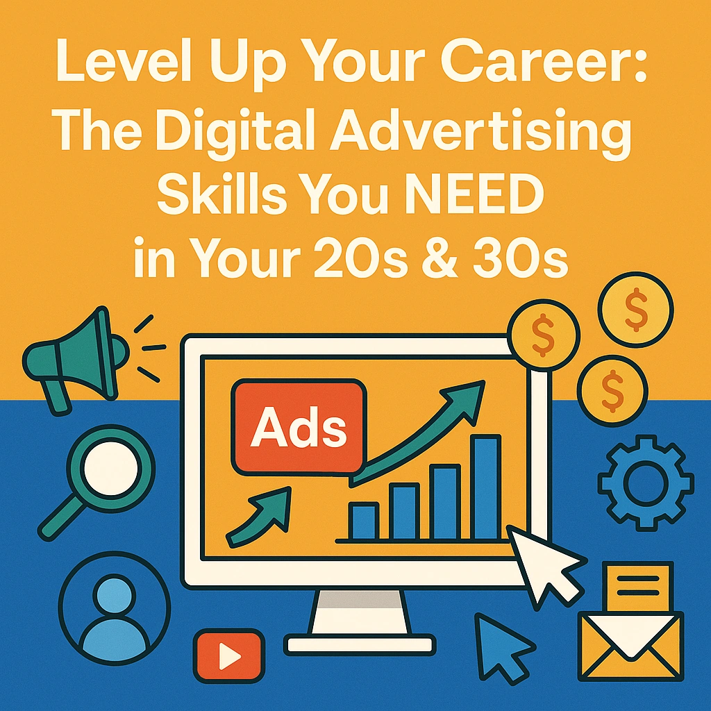 Level Up Your Career:  The Digital Advertising Skills You NEED in Your 20s & 30s