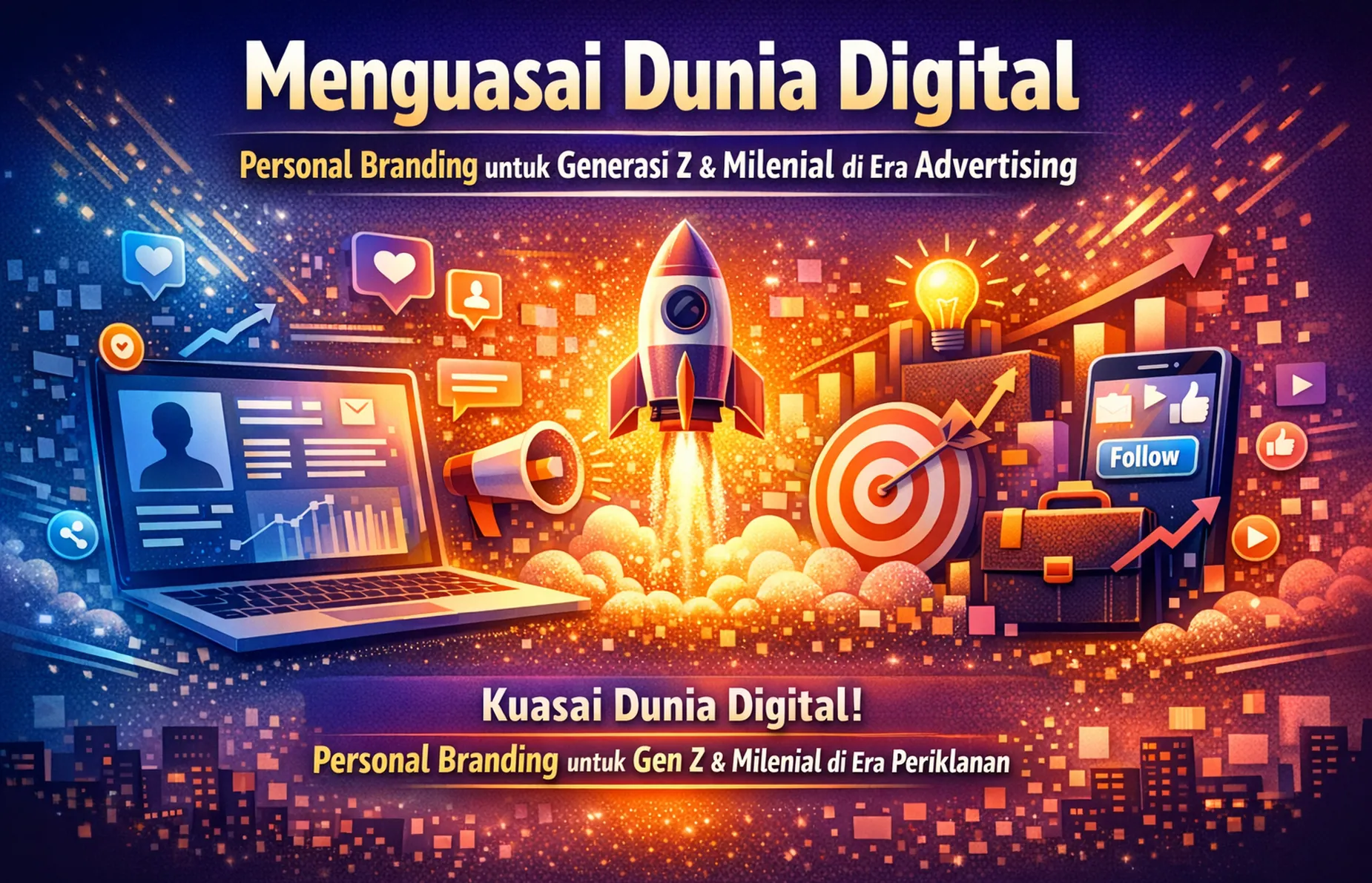 Menguasai Dunia Digital: Personal Branding untuk Generasi Z & Milenial di Era Advertising